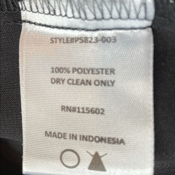 Lush cargo black pull on casual high waist tapered leg pants, sz S, EUC - Picture 3 of 7